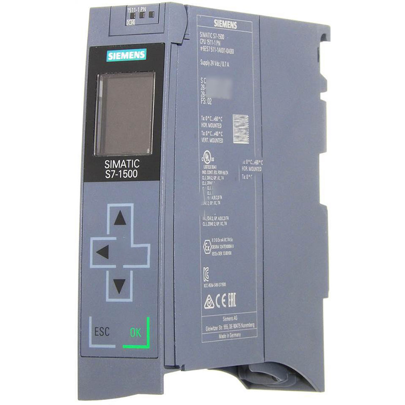 1511-1 PN CPU s7 1500 Siemens Simatic Central Processing Unit 6ES7511-1AK01-0AB0