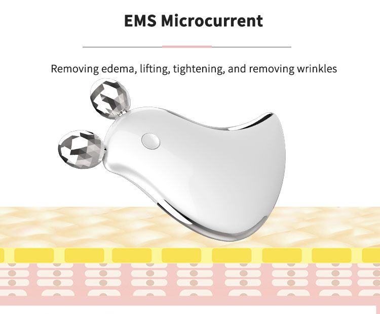 Personal Care Facial Roller Facial Massager Skin Lifting Roller Vibrating Massager