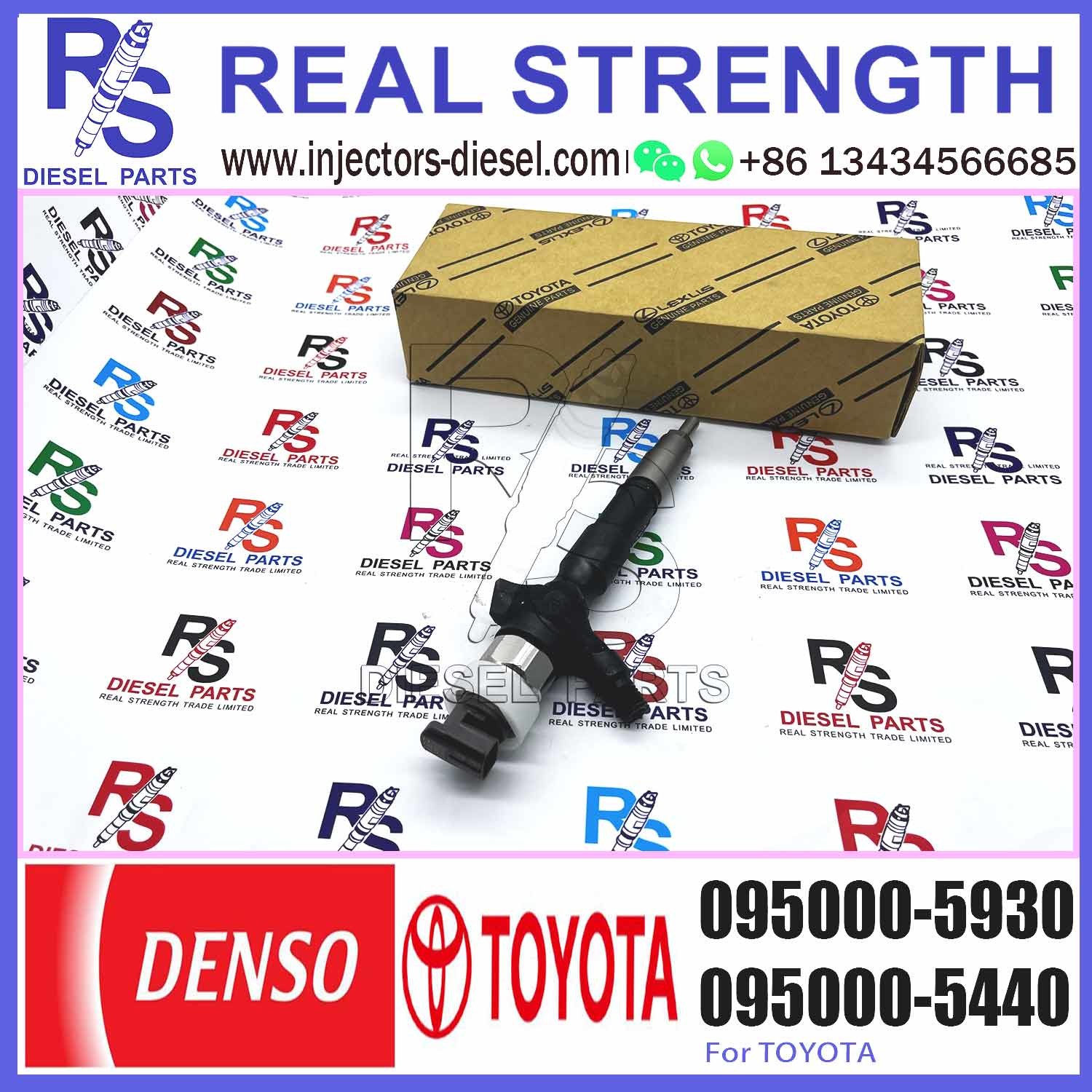 095000-5930 Fuel Injector Repair Kits Common Rail Injector 23670-09060 Overhaul Kits 095000-5931