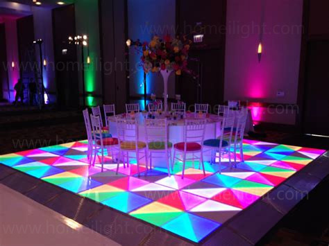 RGB DMX512 1*1m Dance Floor for Wedding Party Catwalk Stage Show DJ Disco