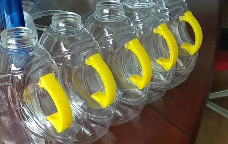 15kW Power Semi-automatic Pet Plastic Bottle Blowing Machine for Water Bottling Easy