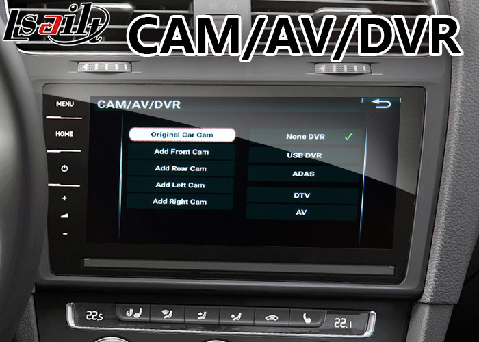 Volkswagen Golf Android 9.0 Car Video Interface for VW Touran Atlas MOB MIB
