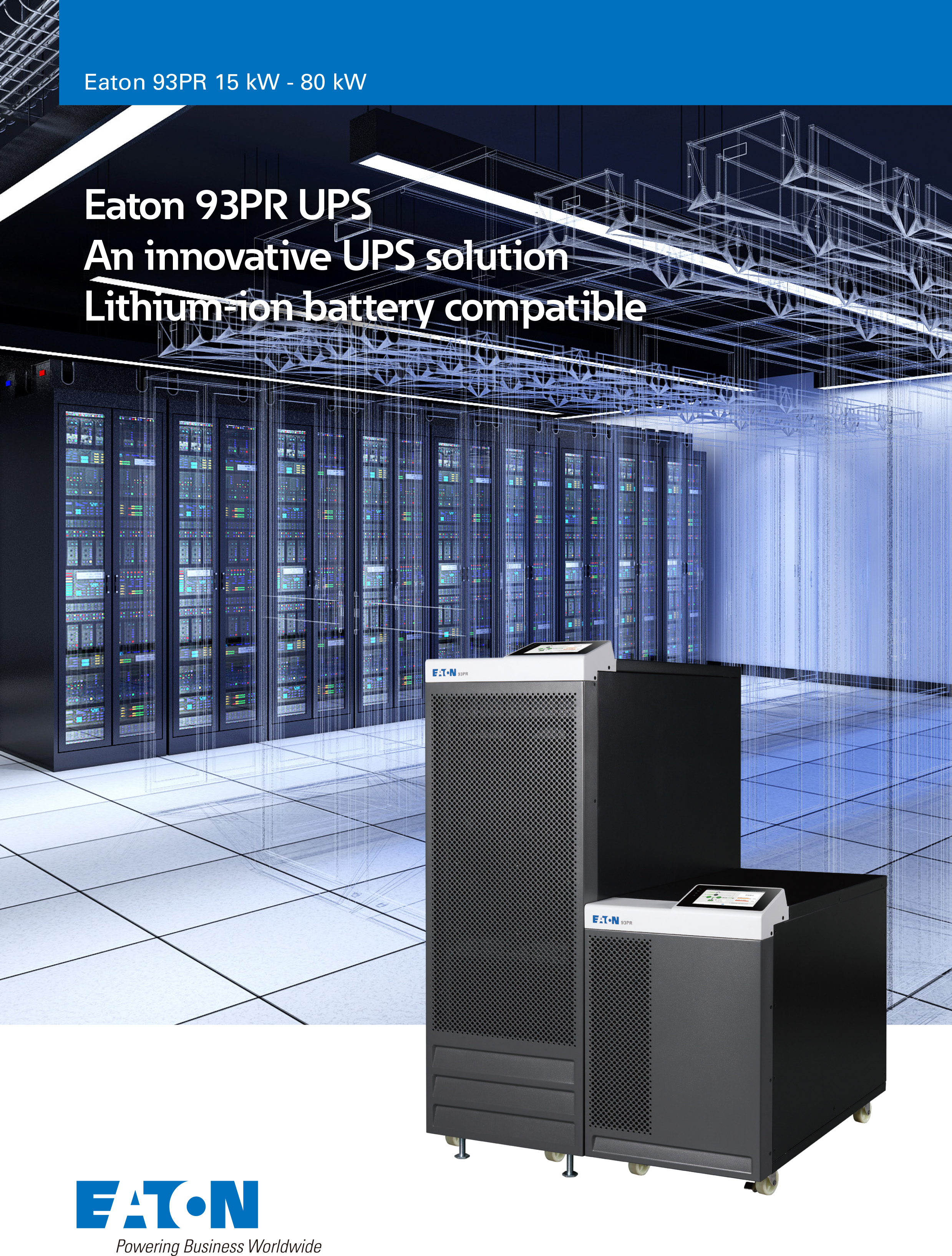 Eaton ups Global brand eaton 9px6000 15-80kVA 380/ 400/415V quality assurance trustworthy escort for computer data center