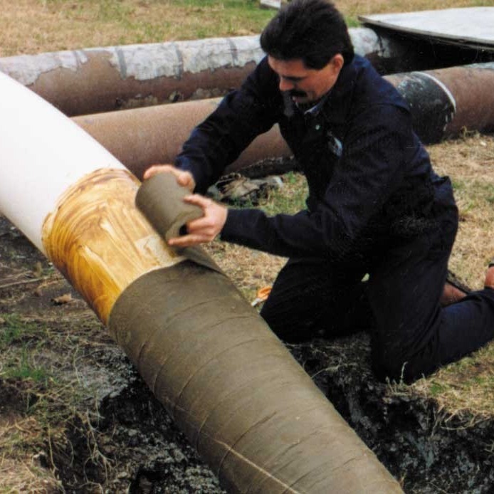200mm Anti Corrosion Petrolatum Tape For Gas Pipe AWWA C217 Standard