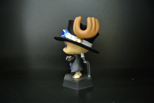 Customized One Piece Figure Collection For Promotion Black Color 8*5*3cm