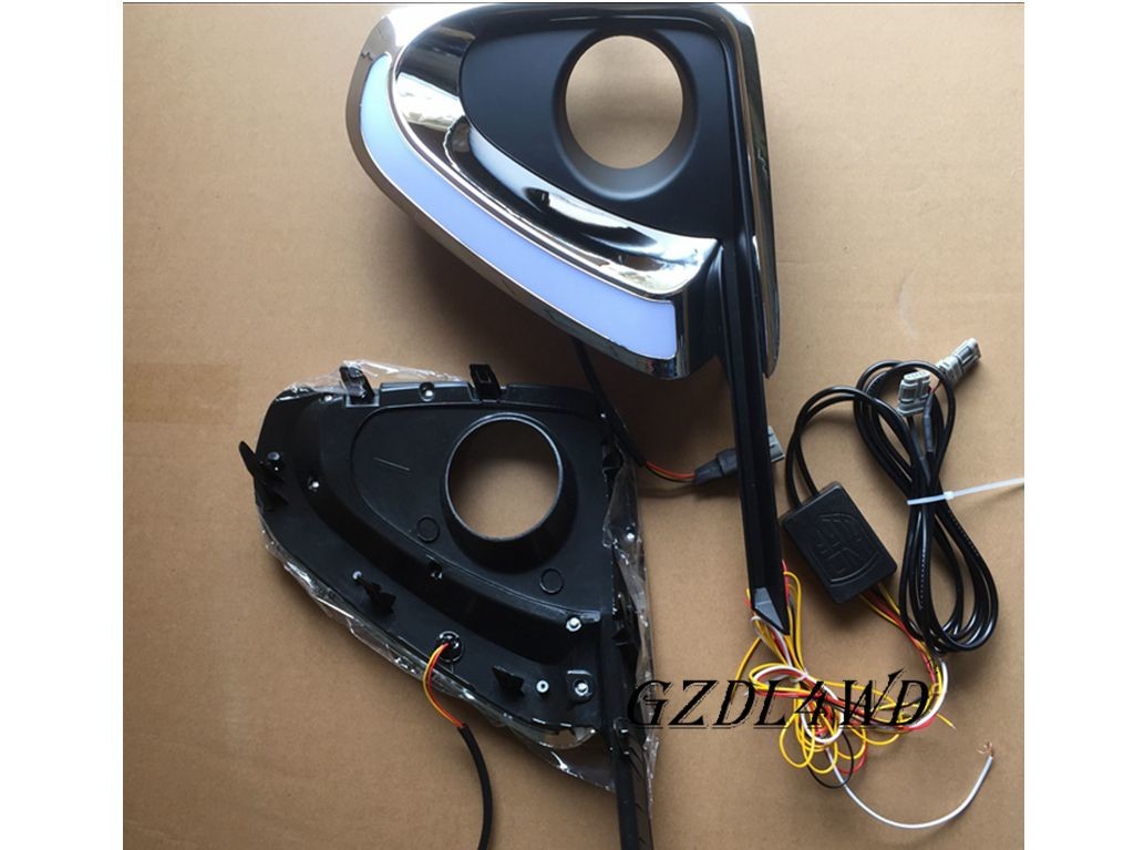 OEM 4x4 Driving Lights / Car Light Cover For Toyota Fortuner​ Led Daytime Running Lights