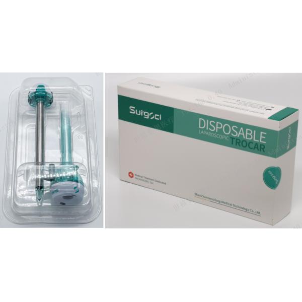 Surgsci Visible Tip Disposable Optical Trocar for Minimally Invasive Surgery 5mm