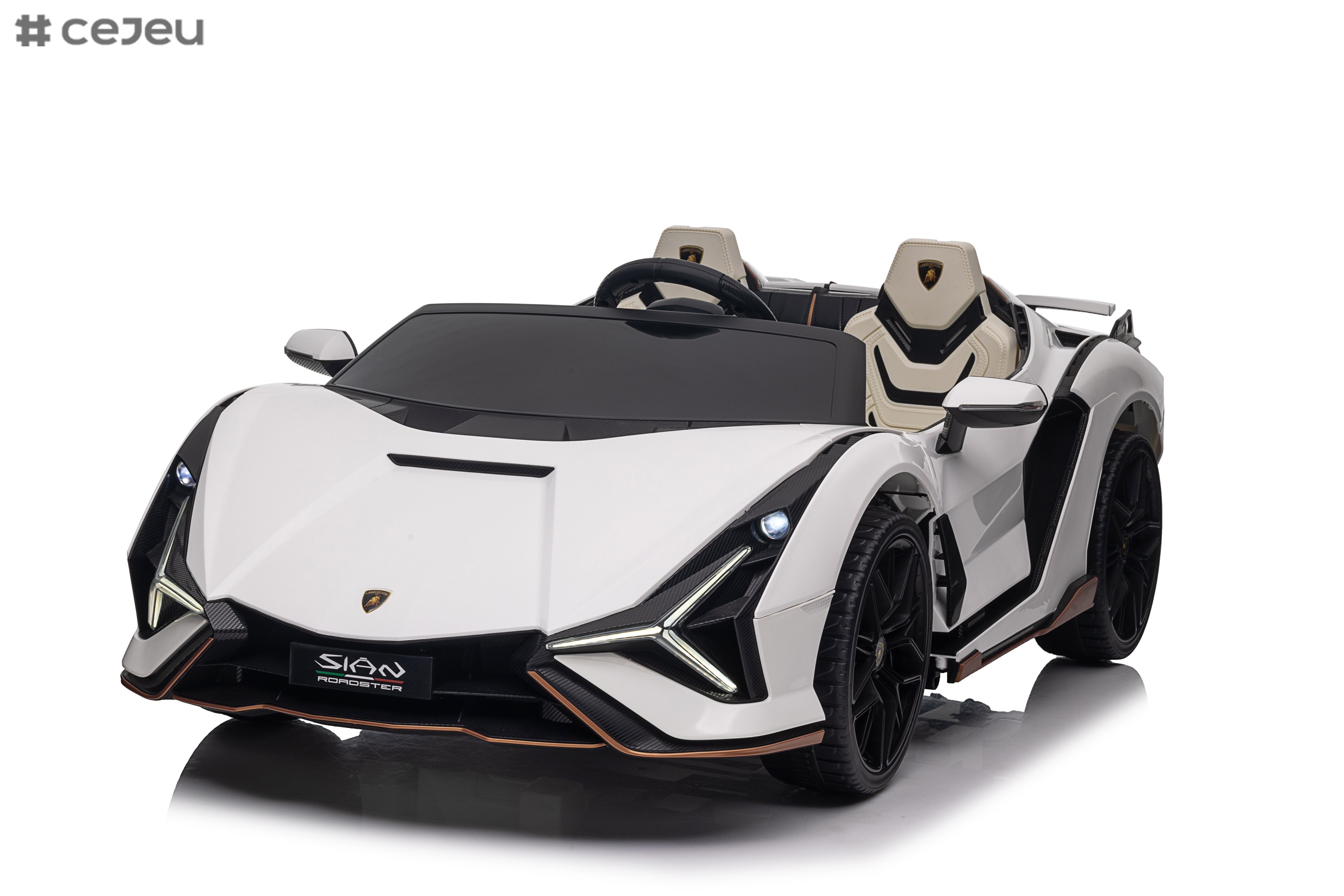 Ktaxon Kids 12V Ride On Car, Licensed Lamborghini Veneno Electric Vehicle w/ Parent Control