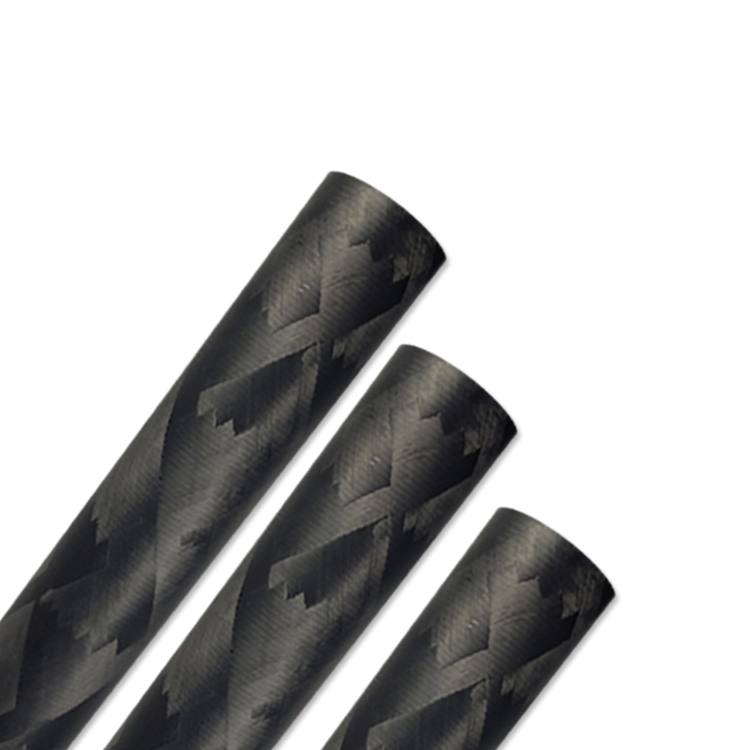 Drone Accessories Length Customized Filament Winding Tube with Pultrusion Composites