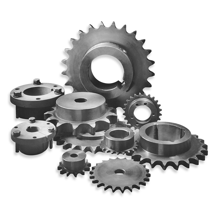 C45 Carbon Stainless Steel Plate Wheel Sprocket Roller Chain Idler Sprocket