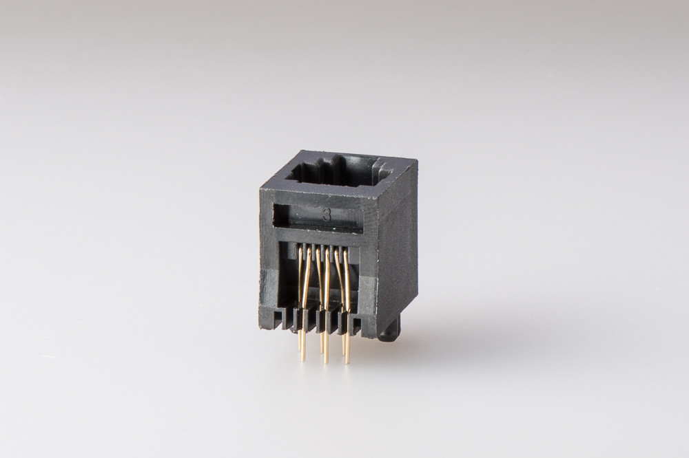 6P6C 8P8C UTP 180 Degree RJ11 RJ45 Tool Less Keystone Jack