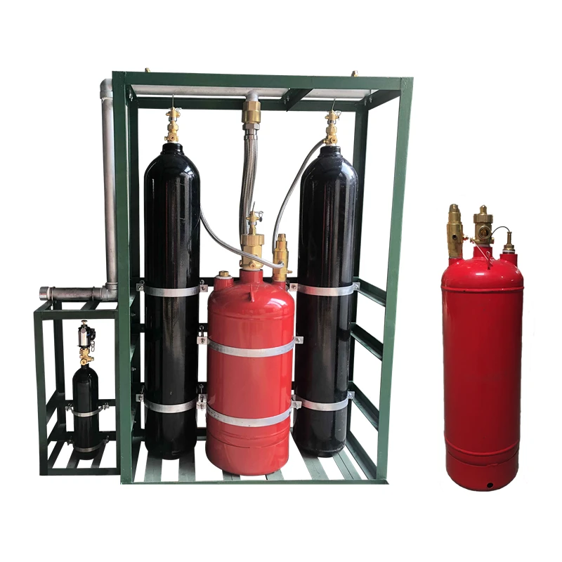 FM200 Piston Flow System with 180Ltr Cylinder Volume and Mechanical Emergency Start