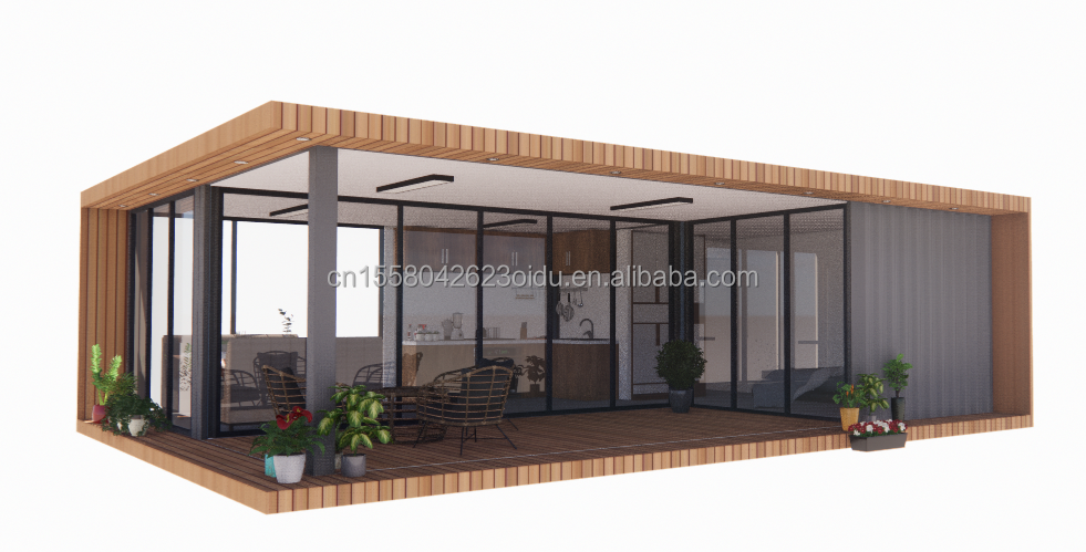 Expandable Container for Family of Three Fast Installation Mobile House Affordable Luxury