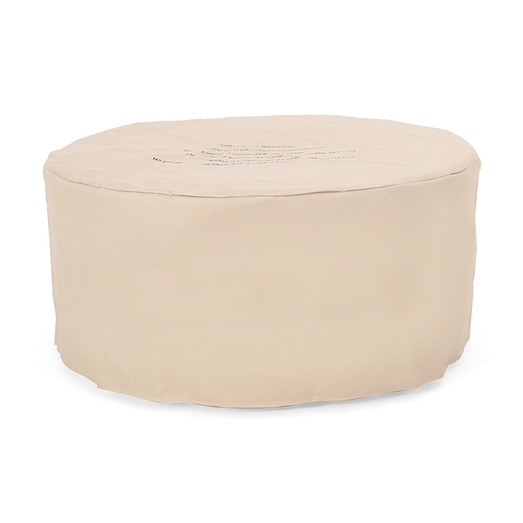 Cement Customized Color Portable Round Propane Fire Pit For Camping Party