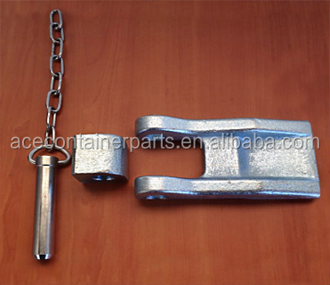 Galvanized Door Hinge Heavy Duty Forged Container Rear Door for Dry Steel Cargo ISO Shipping Container Sale