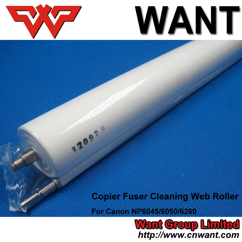 Canon copier parts NP6045 NP6050 NP6260 6045 6050 6260 fuser cleaning web roller