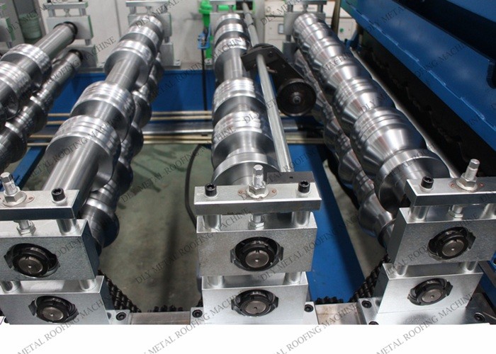 6 Ton Corrugated Roof Panel Roll Forming Machine PPGI Ibr Sheeting Equipment