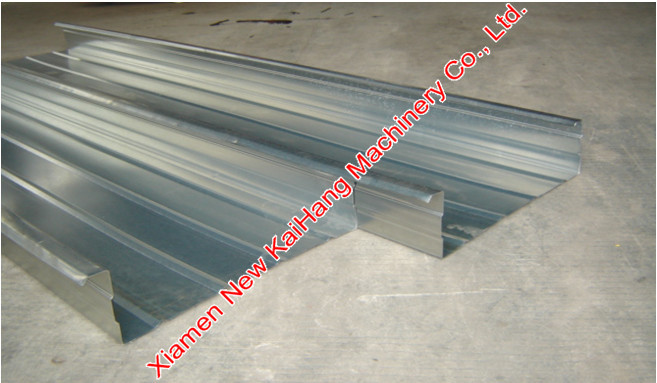 600mm Cover Width Floor Decking Machine , Steel Deck Roll Forming Machine