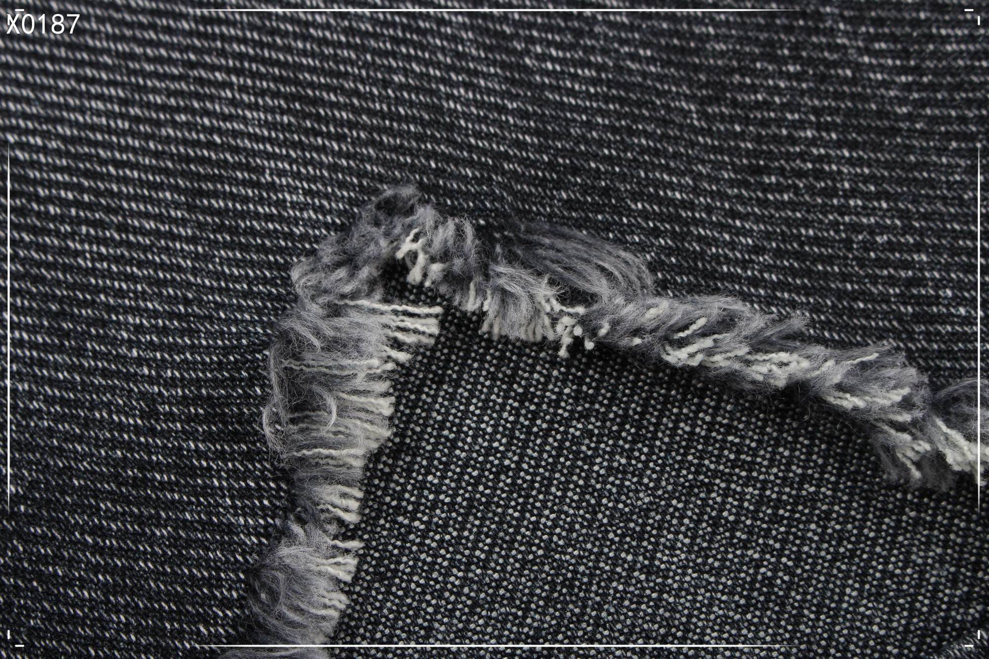Heavyweight 147 150 cm 12oz 3 1 Left Hand Weaving Broken Denim Twill Fabric