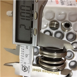 Elastomer bellows seal for water pump burgmann replacement mechanical seal