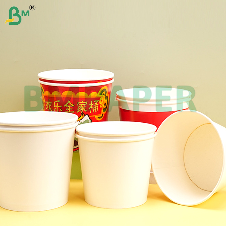Eco - Friendly Waterproof Good Stiffness Cup Paper Board Non - Toxic 100gsm PE Coated