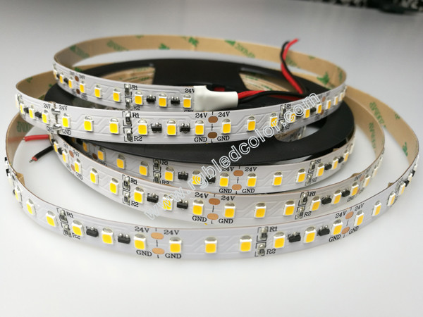 sdcm <3 cri>97 dc24v 120led/m 2835 cc led strip without voltage drop