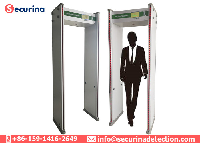 Multi Area Alarm Walk Through Security Detector 255 Level High Sensitivity 8 Detection Zones