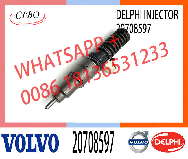 4 PINS Fuel Common Rail Injector 20708597 BEBE4D35001 BEBE4D04001 for VOL REN-AULTT MD11 EURO 3 LOW POWER
