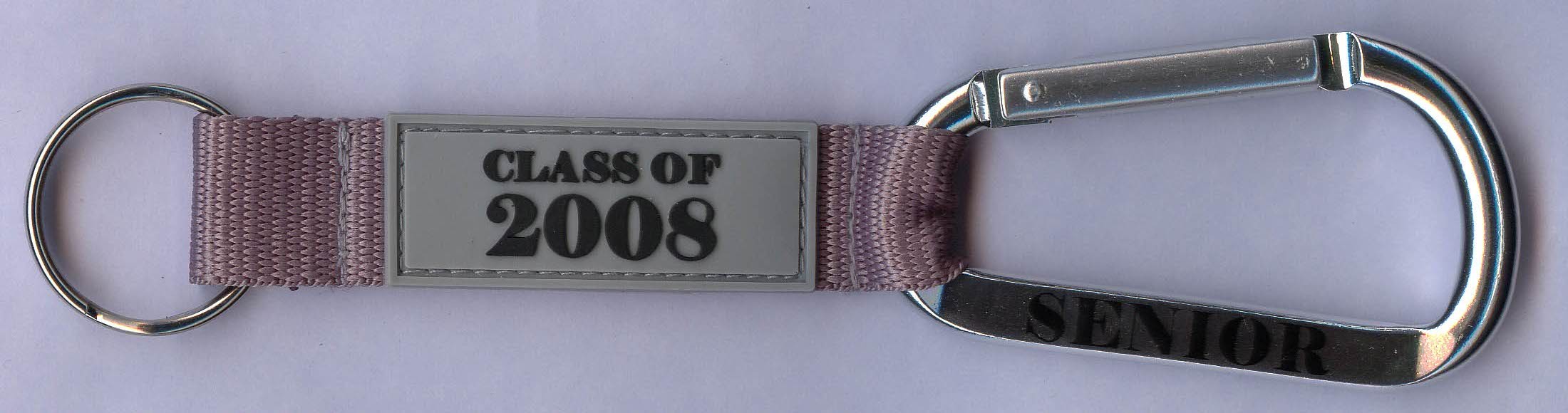 Sports Custom Carabiner Keychain , Security Carabiner With Strap