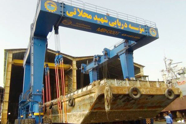 Heavy Duty Double Girder Gantry Crane For Boat And Yacht Handling