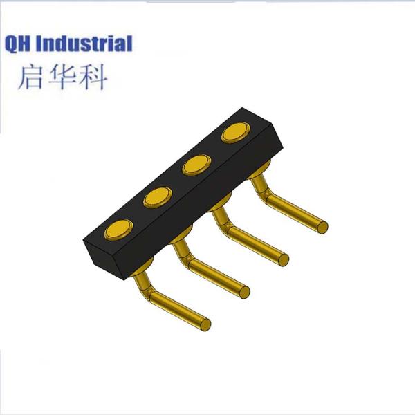 4Pin Monaco Lcd Connector spring loaded pin Connector Magnetic Connector Magnetic spring loaded pin Connector