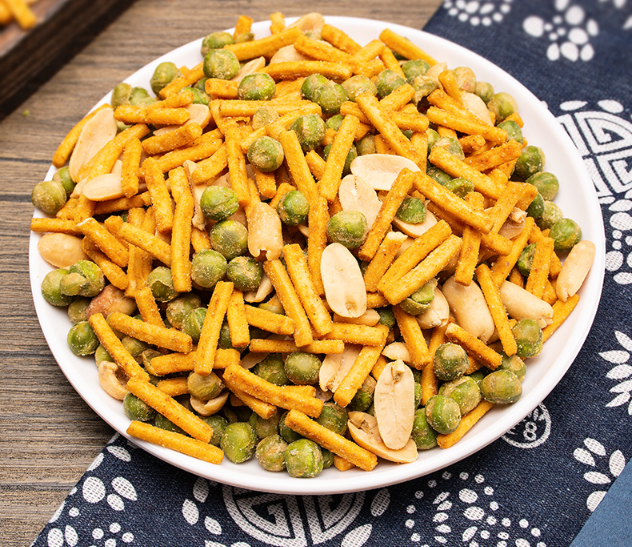 OEM Rice Cracker Snacks Strimp Flavors Strips Chinese Traditional Snacks