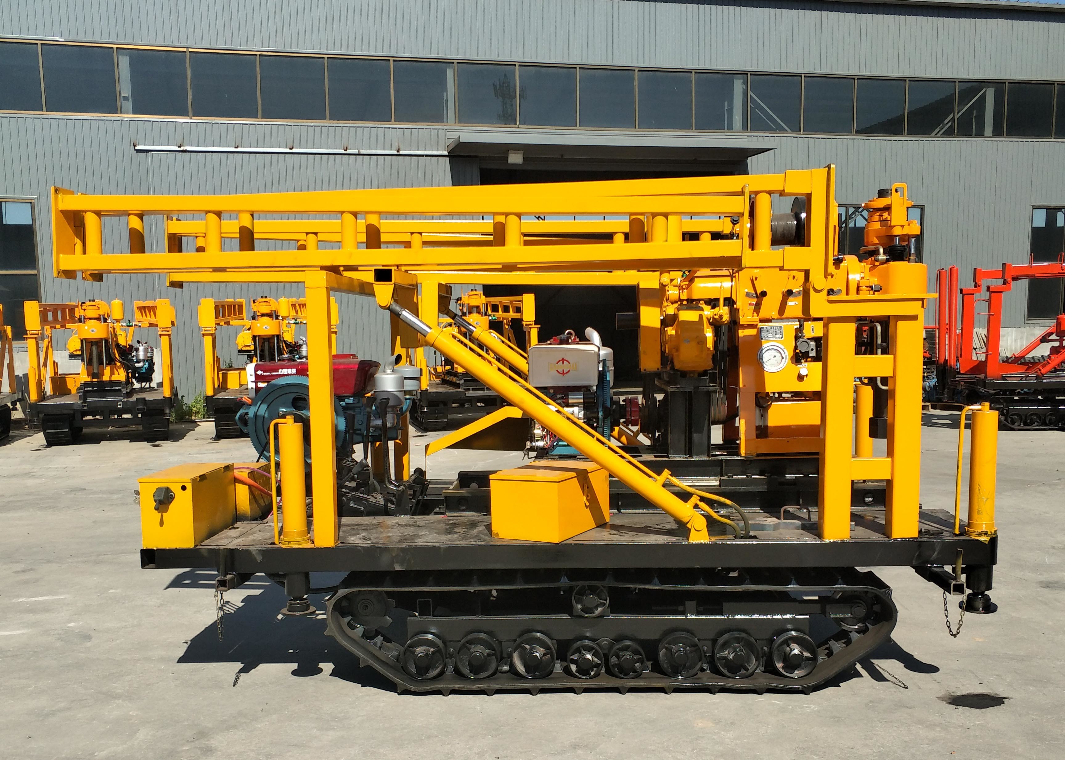 Diesel Engine Large Loading Capacity Crawler Track Undercarriage For Drilling Rigs