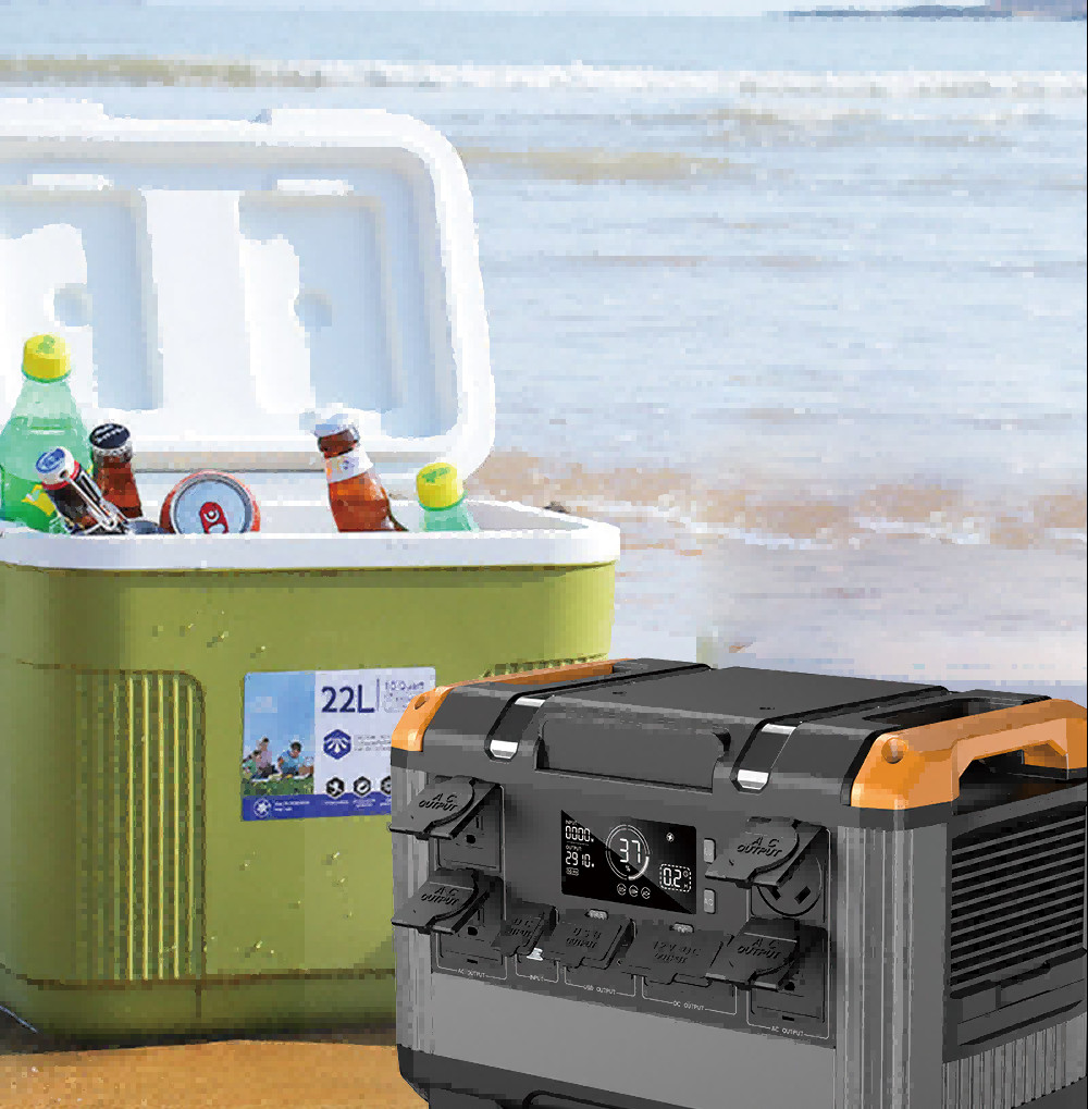 2400W Portable Lithium Power Station Ove Voltage Over Current Safety Protection