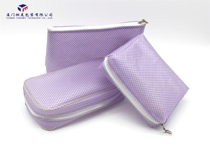 Elegant Design Women Makeup Bag Promotional Soft PVC Bags Size 20cmX6cmX10cm