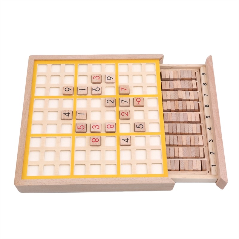 Children Sudoku Chess Beech International Checkers Folding Game Table