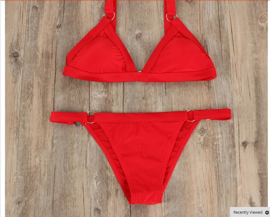 Bikinis Women's Bathing Suit Women Bandeau Sexy Brazilian Bikinis Beach Swimwear