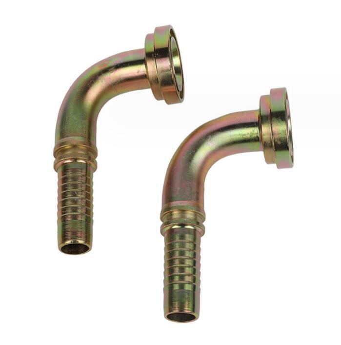Factory Manufacturer 90 Degree SAE Split Flange Clamp 3000 Psi, SAE 87391 Hydraulic Pipe Flange Fittings
