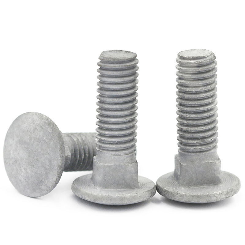Black ZP HDG Hot Dip Galvanized DIN603 Grade 4.8 8.8 10.9 12.9 Carriage Coach Bolt
