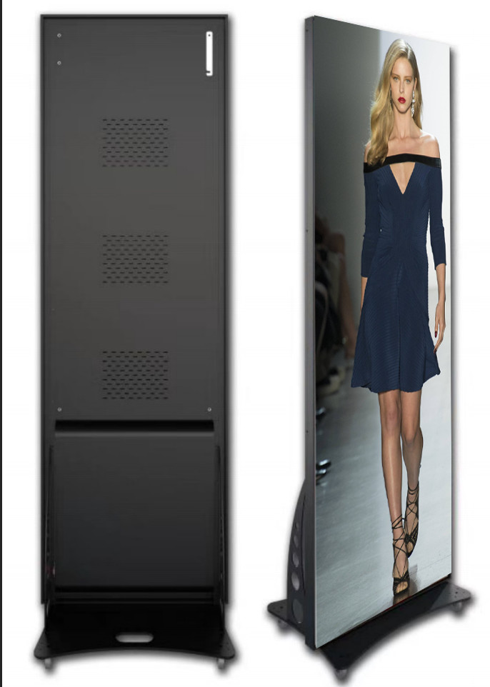 Slim And Lightweight Creative LED Display P2.5mm Indoor LED Poster Display