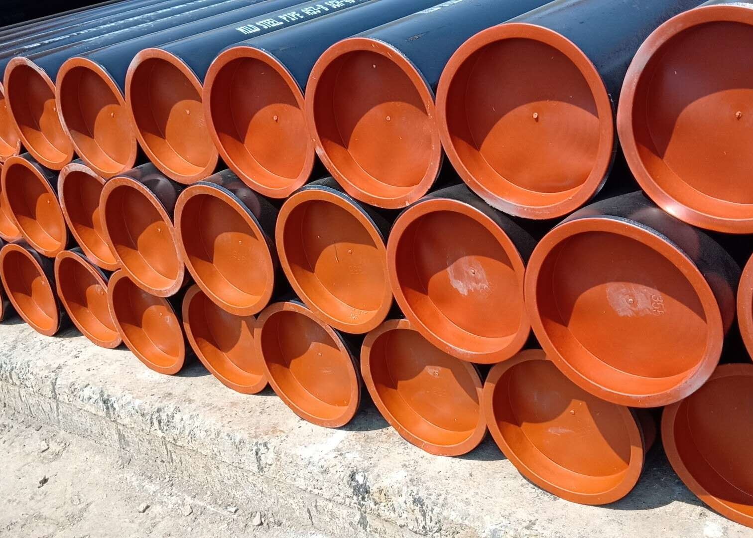 Round Fbe Construction Sch80 Erw Boiler Tubes
