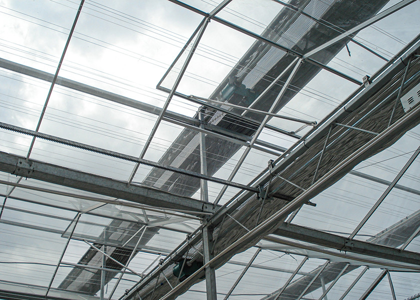 Sturdy Structure, Adjustable Climate VENLO Glass Greenhouses For Strawberry & Flower Cultivation