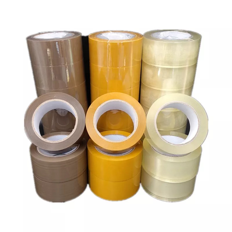 40μM-90μM Bopp/Opp Packing Plain Transparent Bopp Sealing Tape