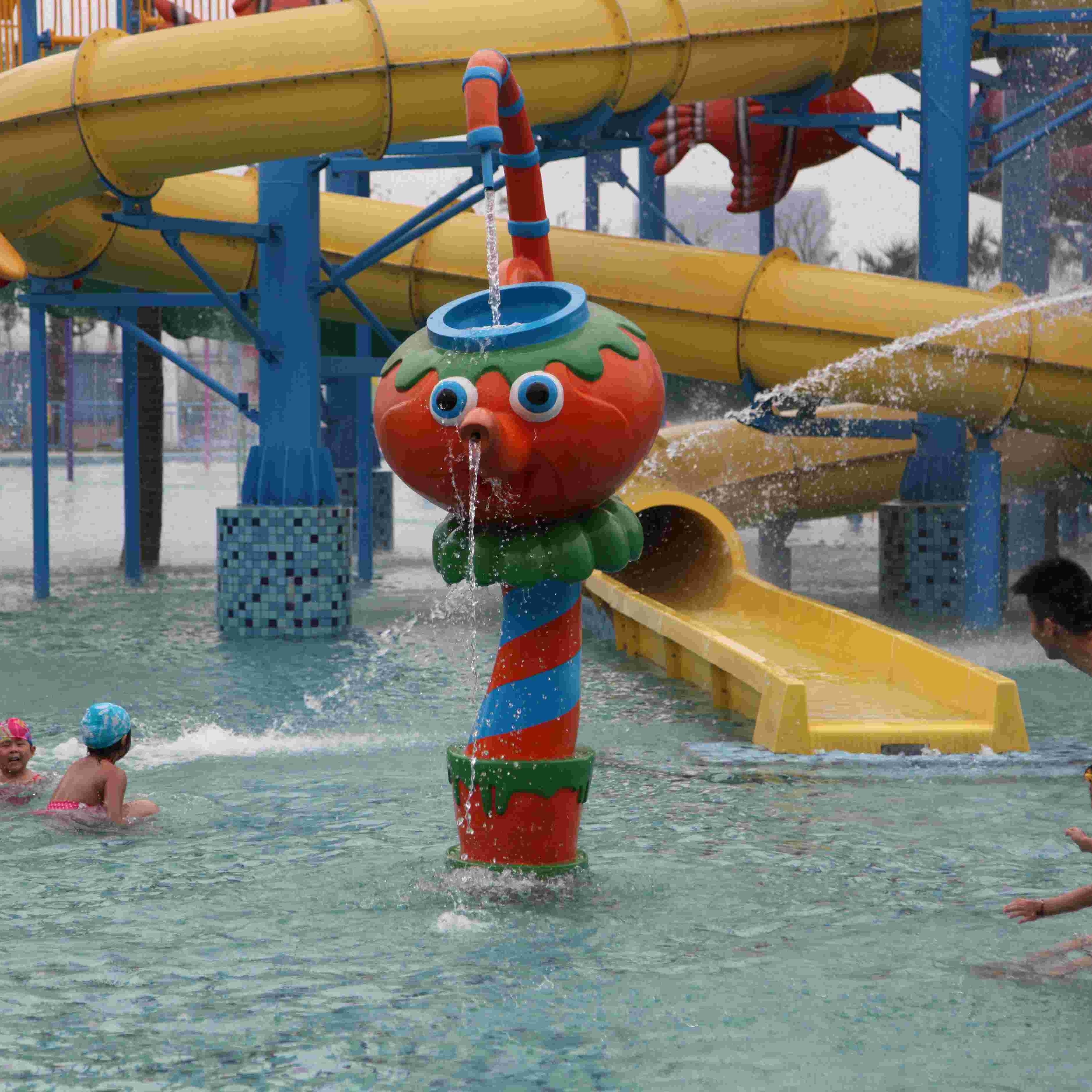 Aqua Park Equipment Aqua Play Kids Water Game Tea port spray Park Equipment