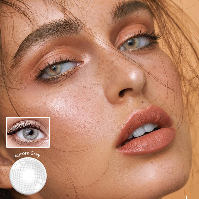 Disposable Aurora Natural Color Contact Lens Yearly Eye 14.2mm