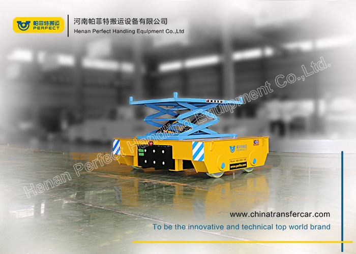1-50t Rail Transfer Trolley Customization Heavy Load Electric Equipped Lifting Table