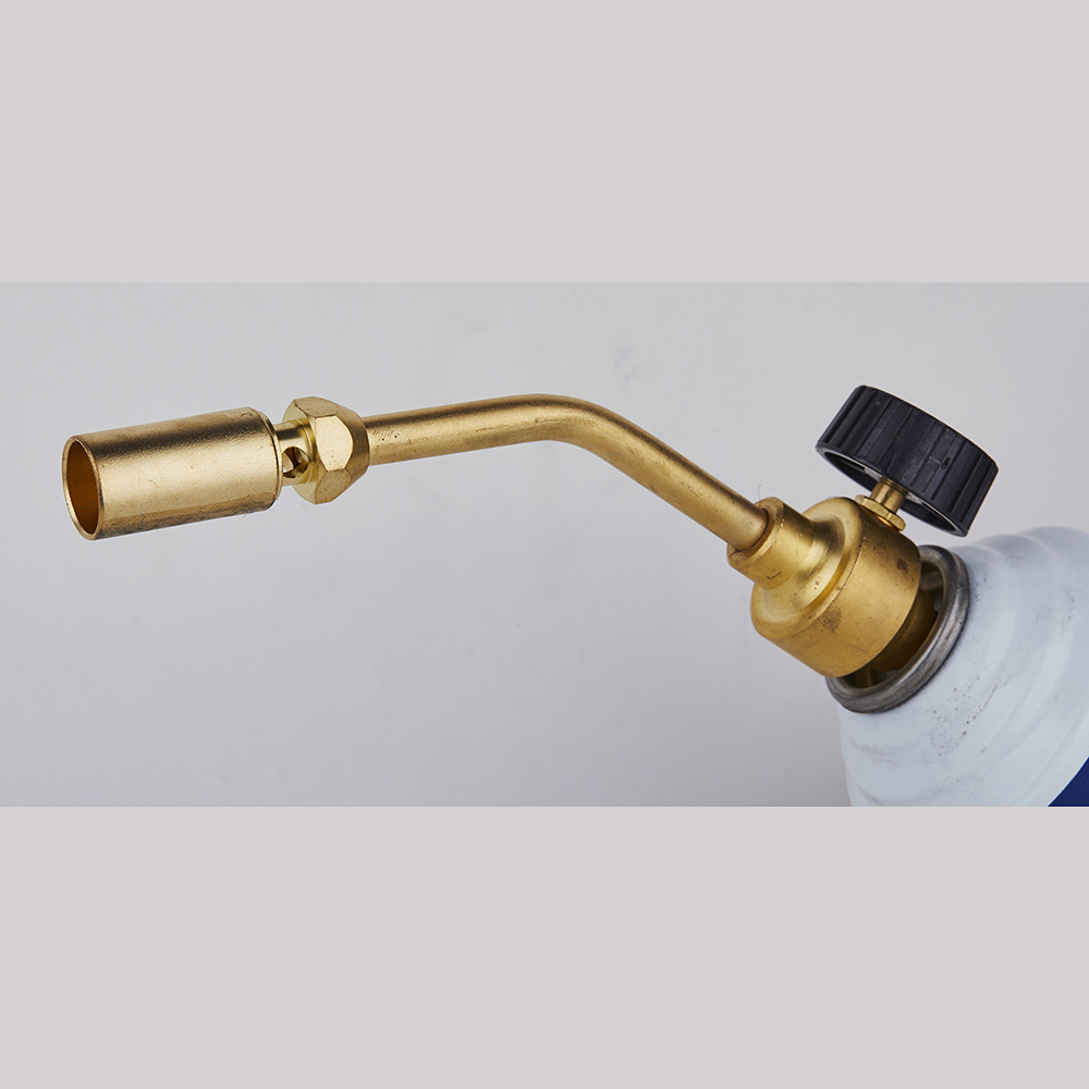 Handle MAPP Torch Brass Made Self-Igniting Flame Feature 1200degree Welding Hand Torch