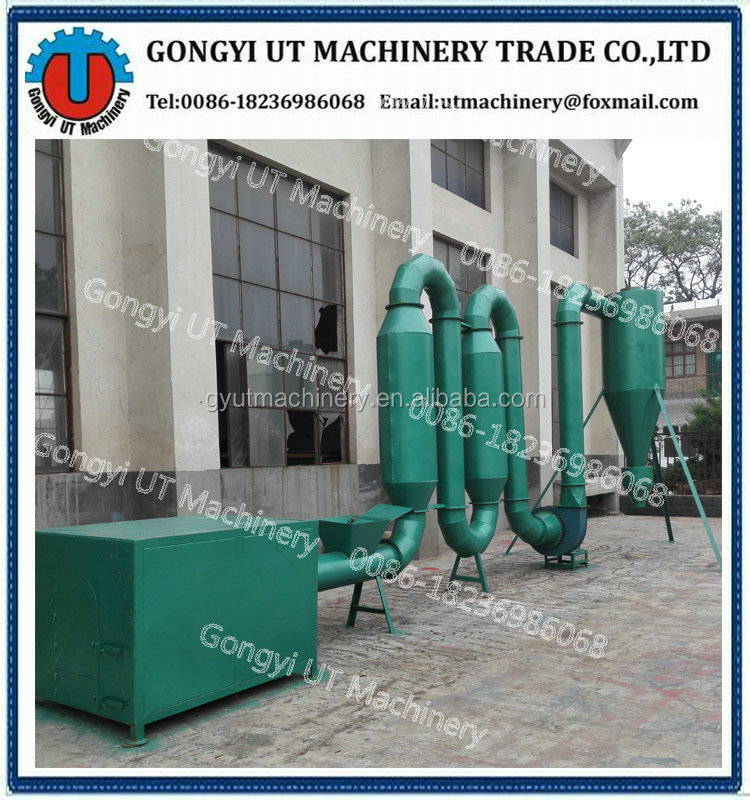 22kw Gas Heating Wood Sawdust Cyclone Dryer Rotary Drum Sawdust Dryer Spare Parts