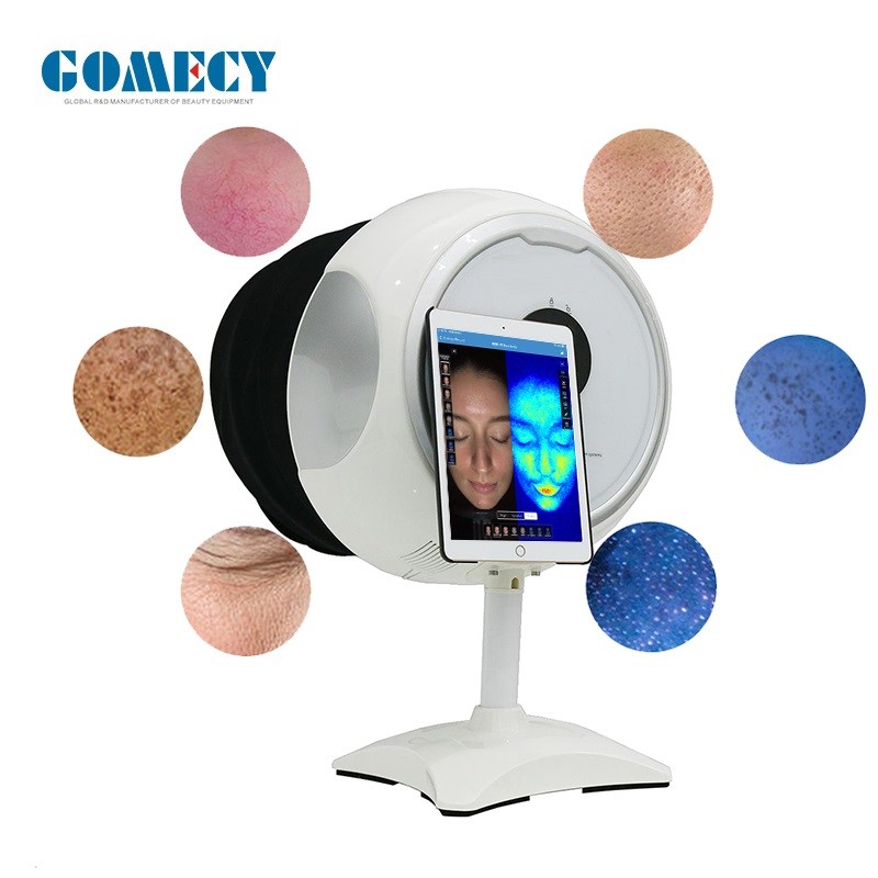 Beauty Spa Face Analyzer Machine Fast Detective 5 Spectra Skin Analysis Equipment