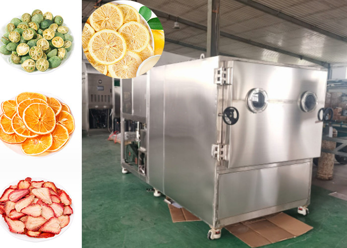 Food Industrial Freeze Dryer 200 Kg/Batch PLC Control Air Cooling